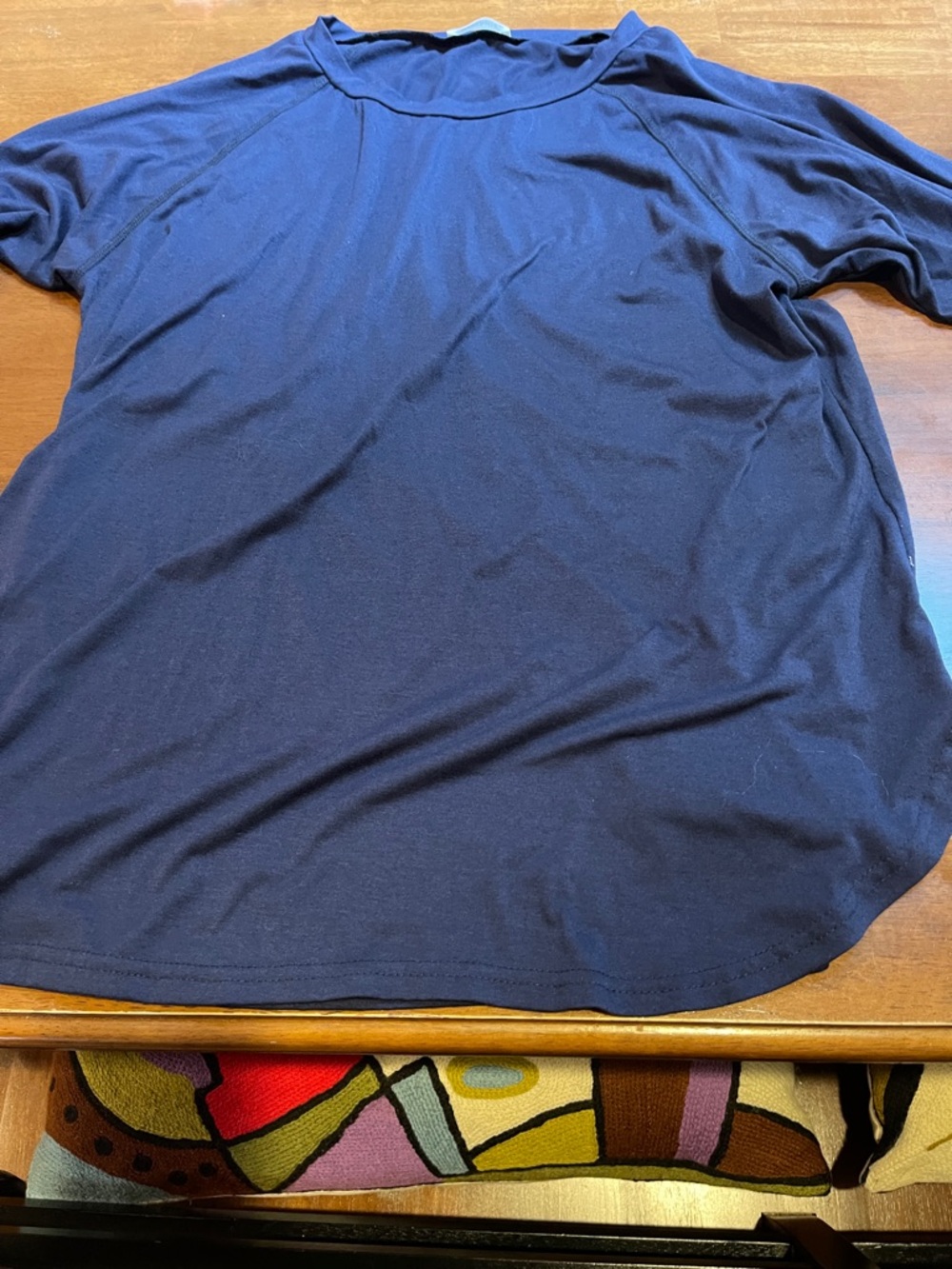 Men's Navy Short-Sleeve Crew Tee